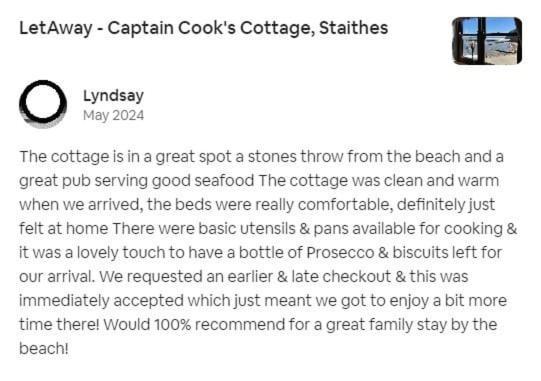 Letaway - Captain Cook'S Cottage, Staithes Exterior foto